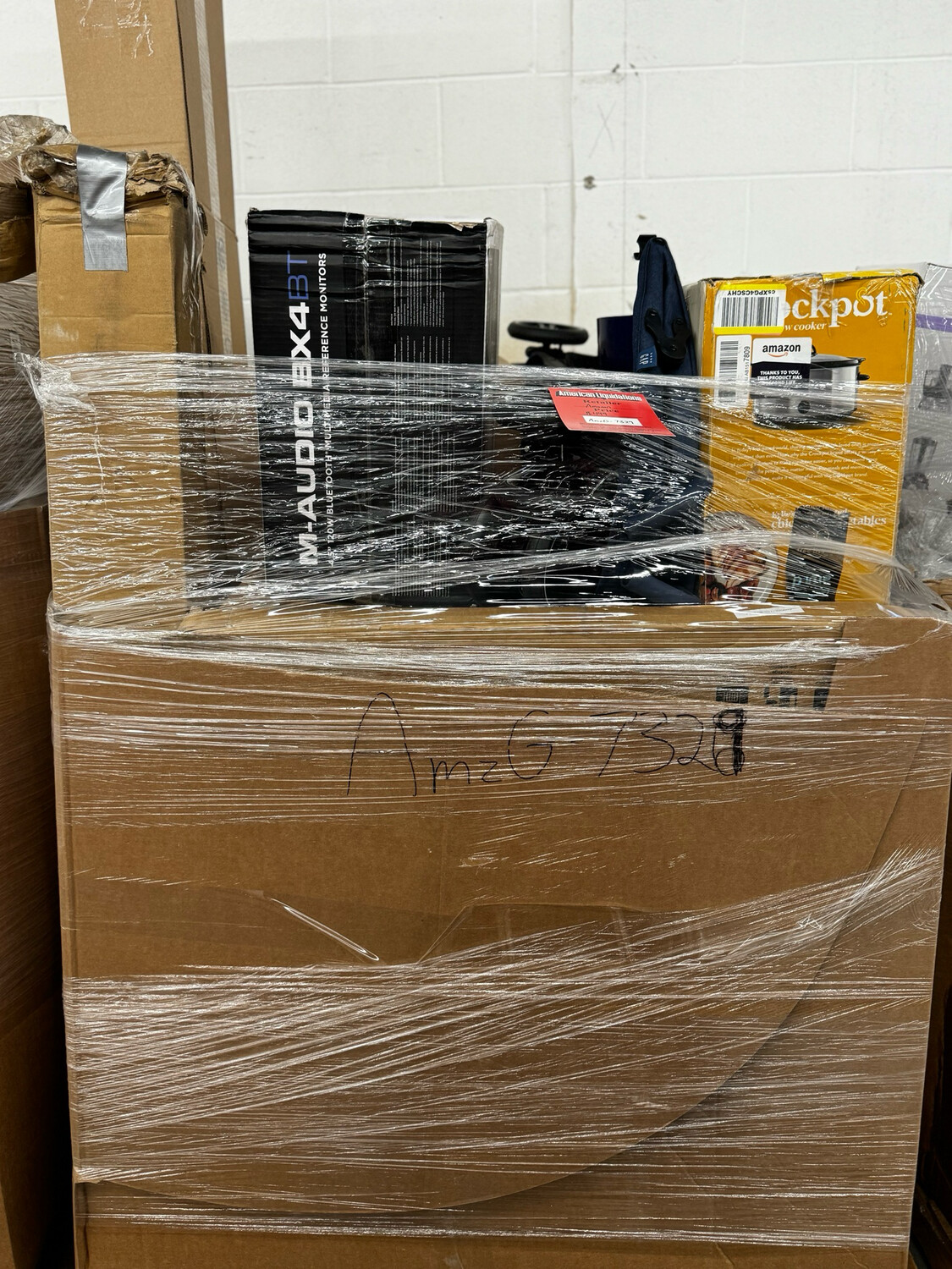 PALETTE DE MARCHANDISES GÉNÉRALES AMAZON – AMZG-7329