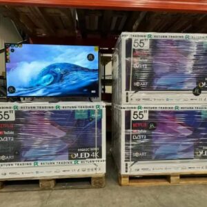 Palette TV Smart 55” 4K – Produits neufs