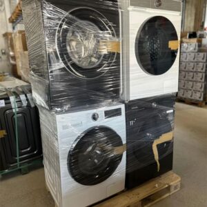 Pack Lave-linge + Sèche-linge (Superposables) – État neuf