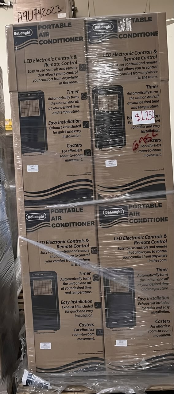 Palette de Climatiseurs Mobiles De'Longhi 12500 BTU - Image 5