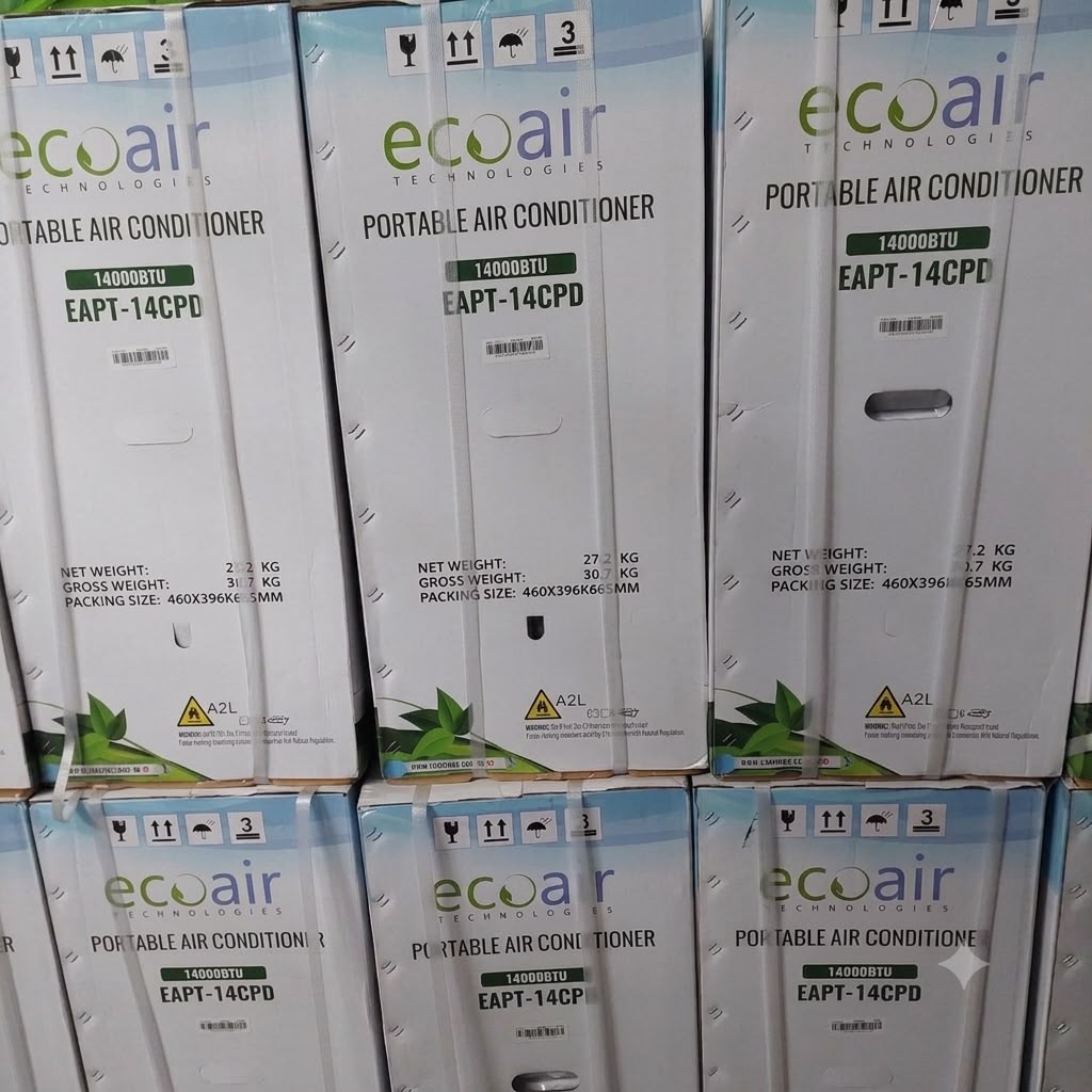 Climatiseur Portable Écoair 14000 BTU