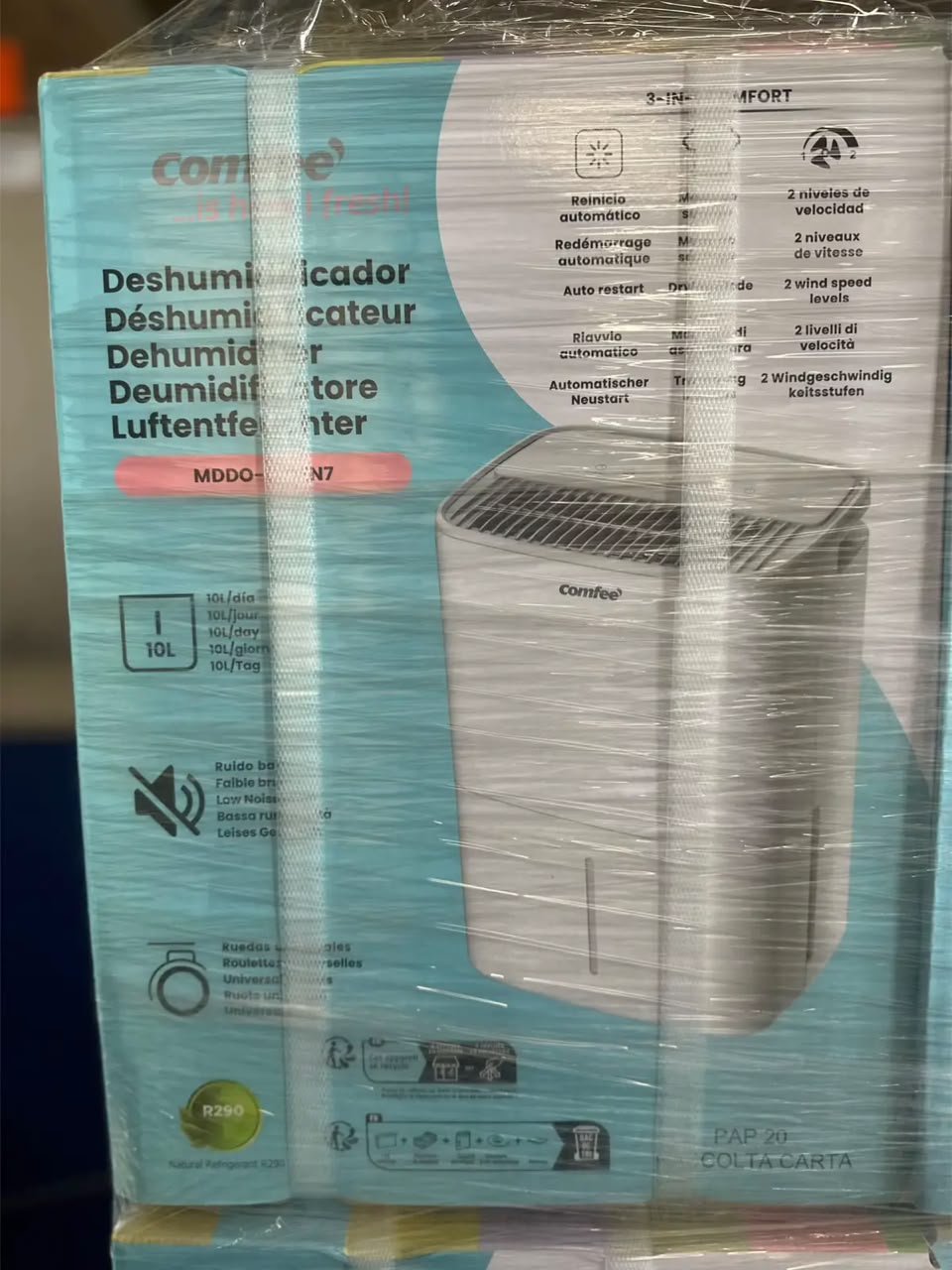 Déshumidificateur d'air portable